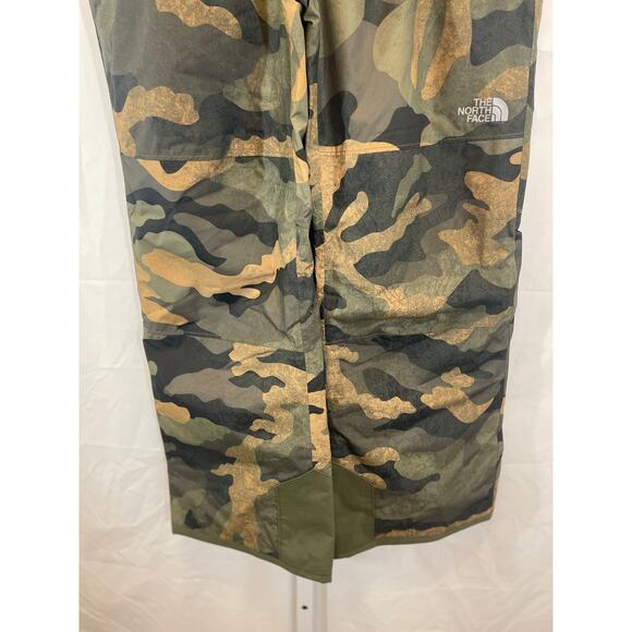 NWOT The North Face Camo Youth Freedom Insulated Boys Snow Pants - Boys 10-12 - Picture 4 of 5